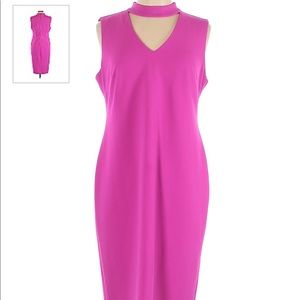 🌸NWT CALVIN KLEIN Key Hole Dress🌺